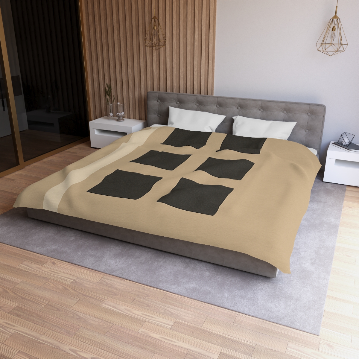 Short Grid With Missing Cell trendy bedroom duvets