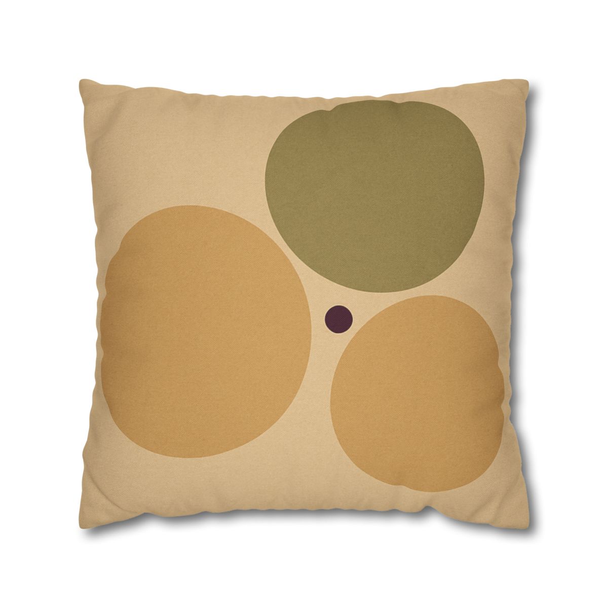 Clustered Three Circles With Quiet Gap trendy patterned pillow cases