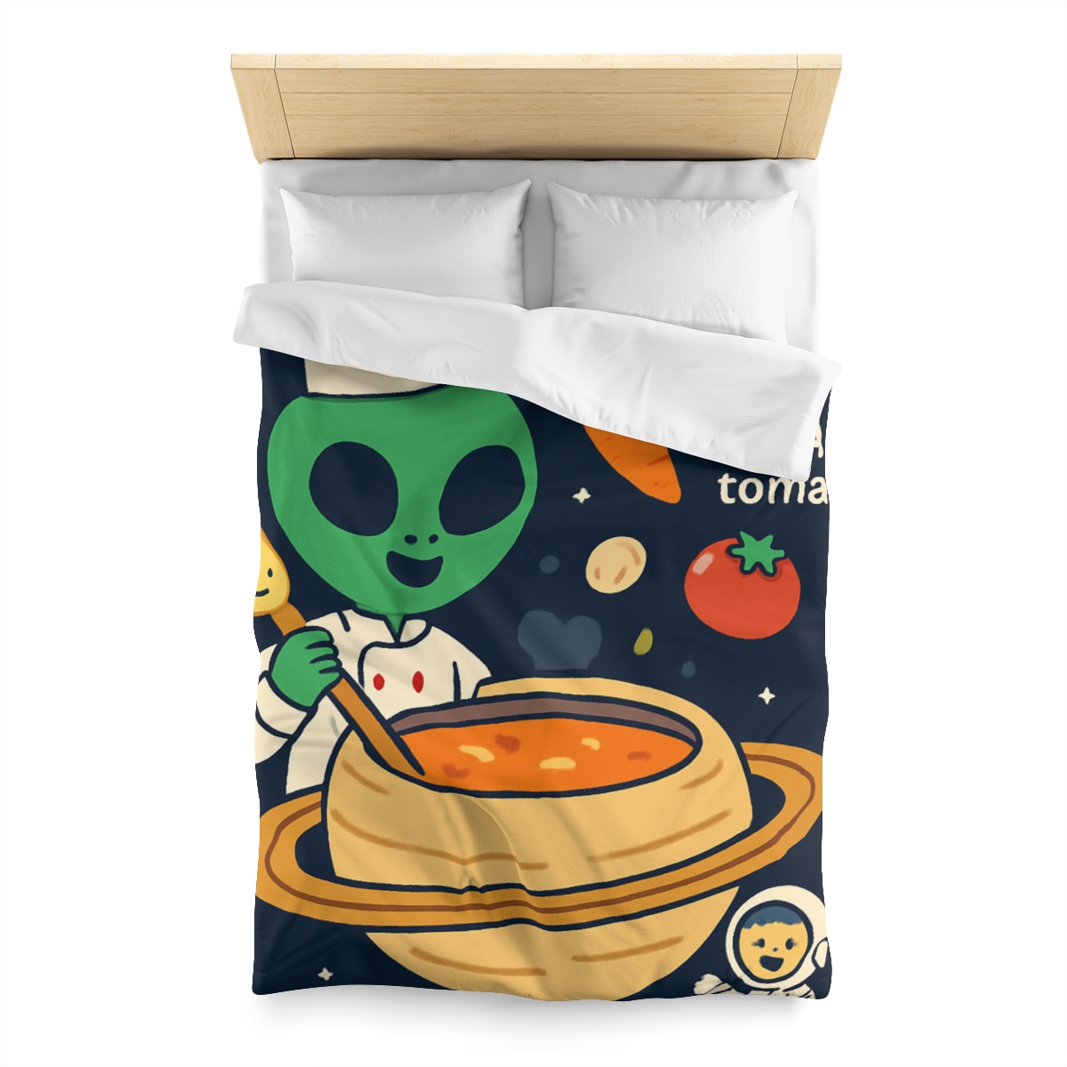 Solar System Soup Kitchen soft comforter duvets