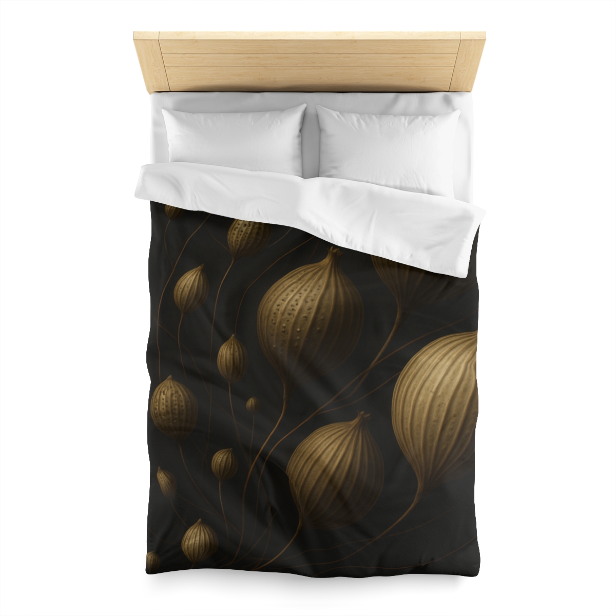 Seed Pod Orbital Cluster duvets for gifts
