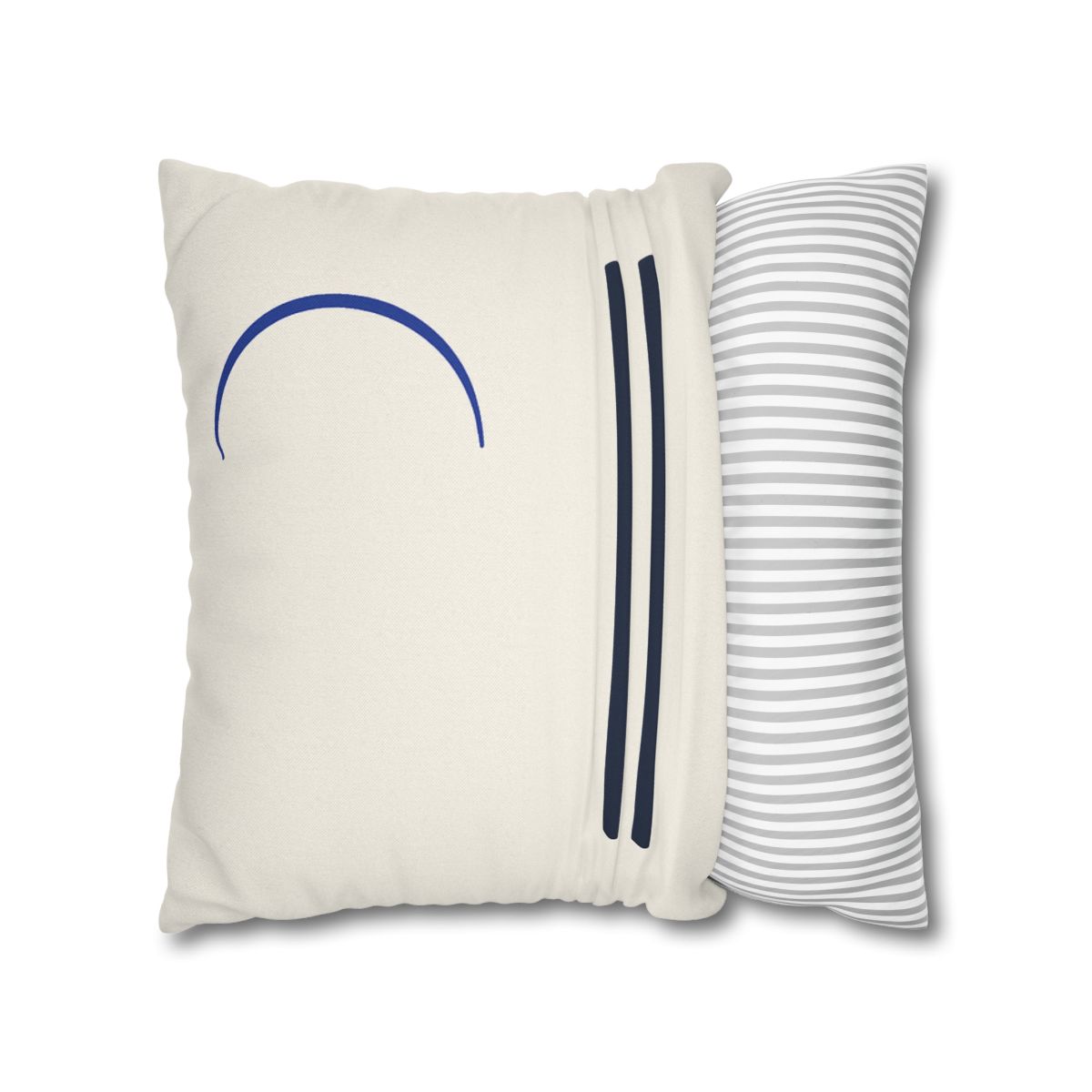 Stepped Bars Under A Crescent personalized pillow covers