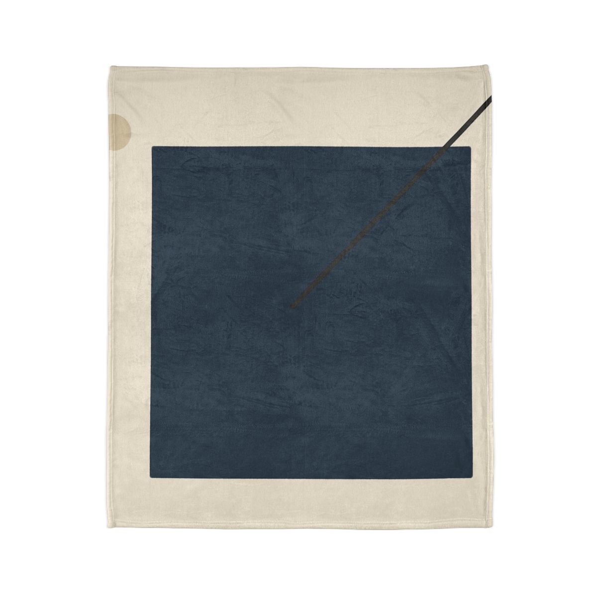 Diagonal Line And Square Balance decorative home blankets
