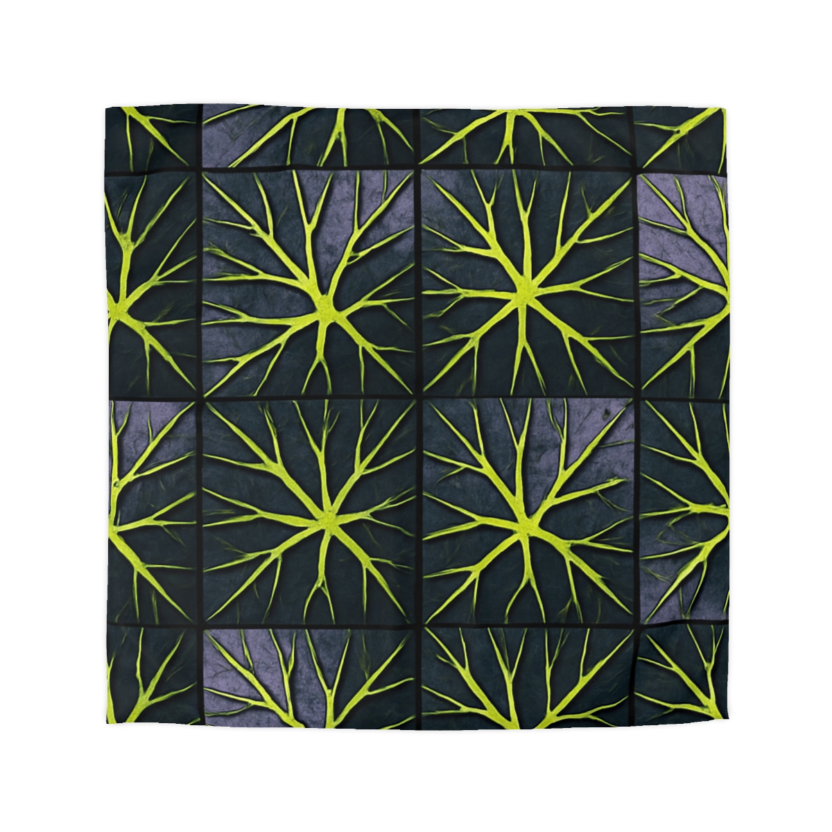 Venation Starburst Mosaic personalized bedding duvets