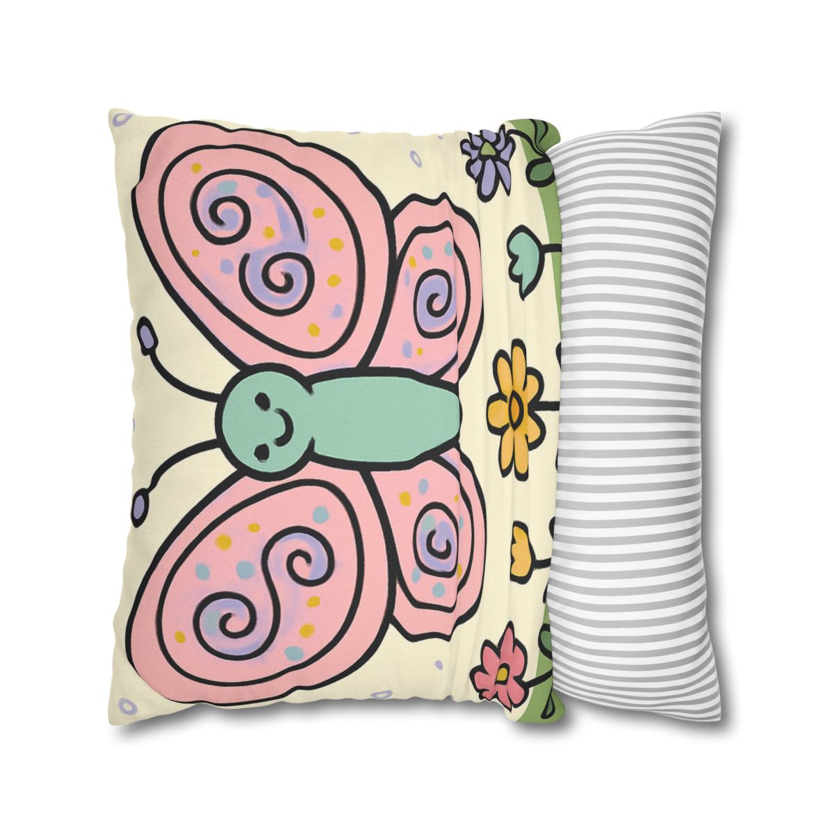 Cosmic Garden Butterfly comfortable bedding pillow covers