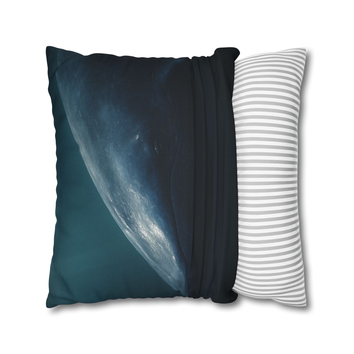 Ocean Song Blue Whale personalized pillow covers