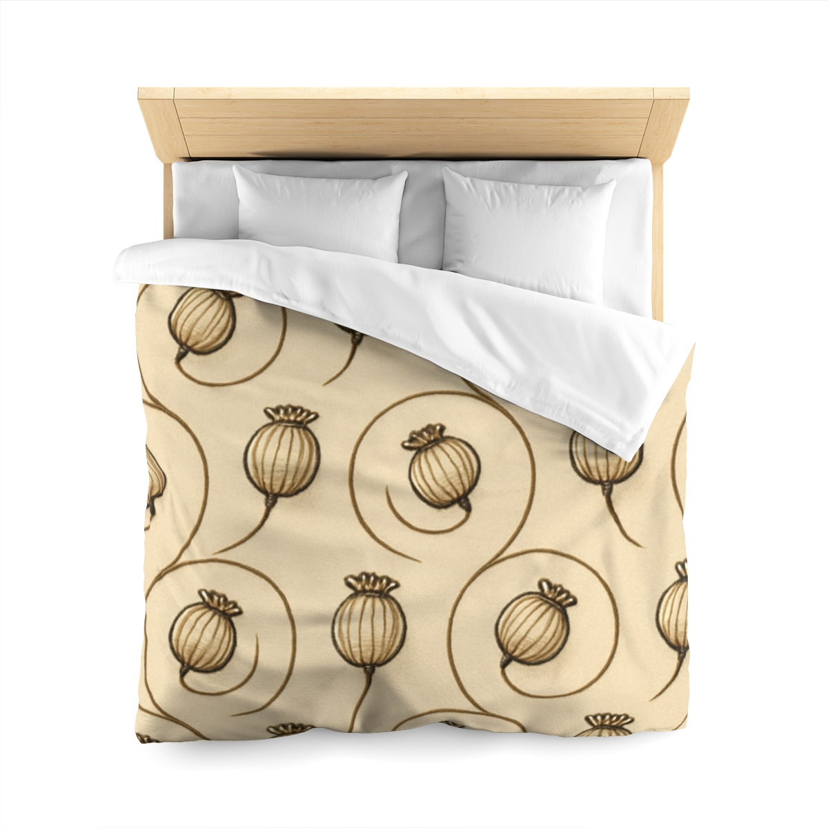 Seed Pod Spiral Ledger unique patterned duvets