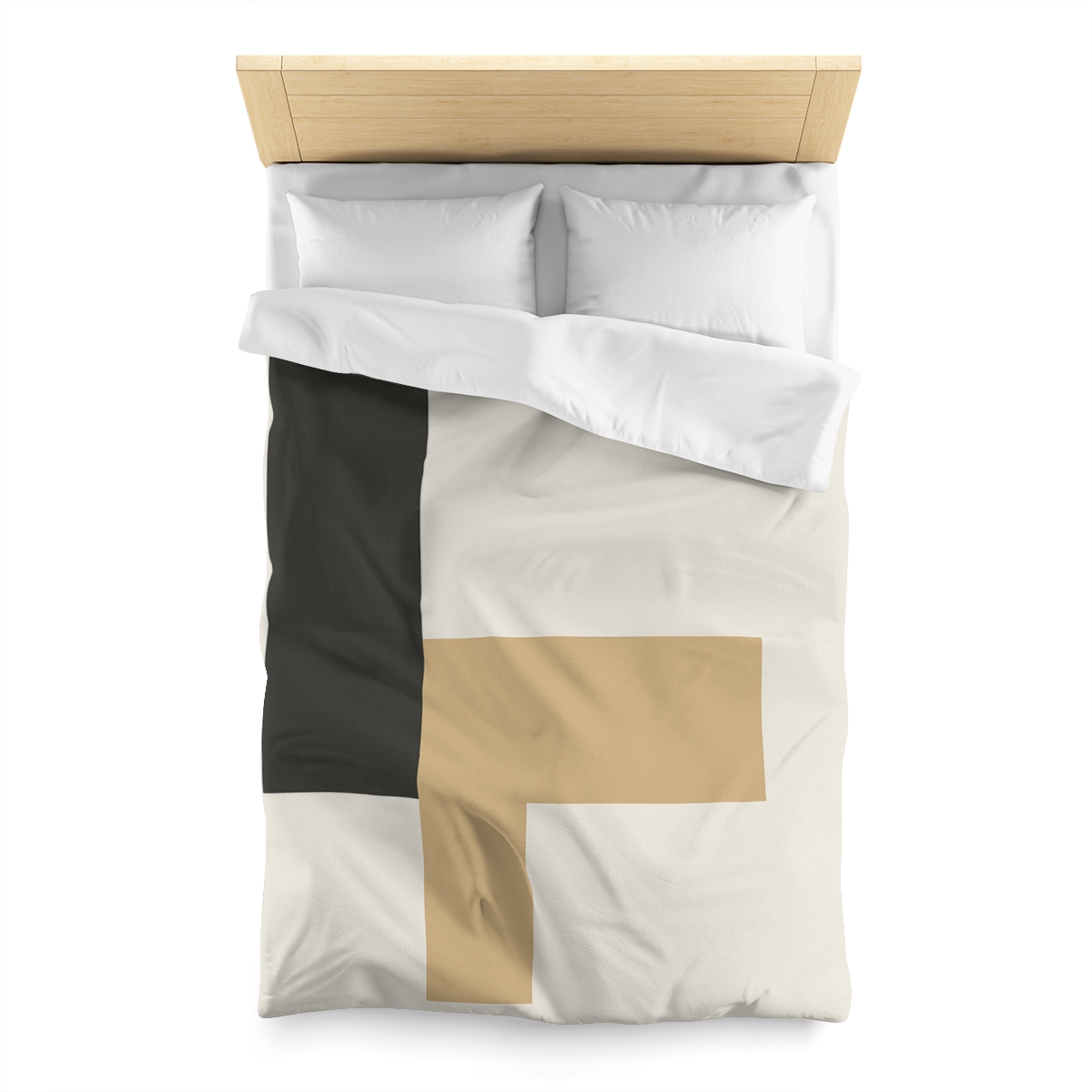 Offset Rectangle Pair soft comforter duvets