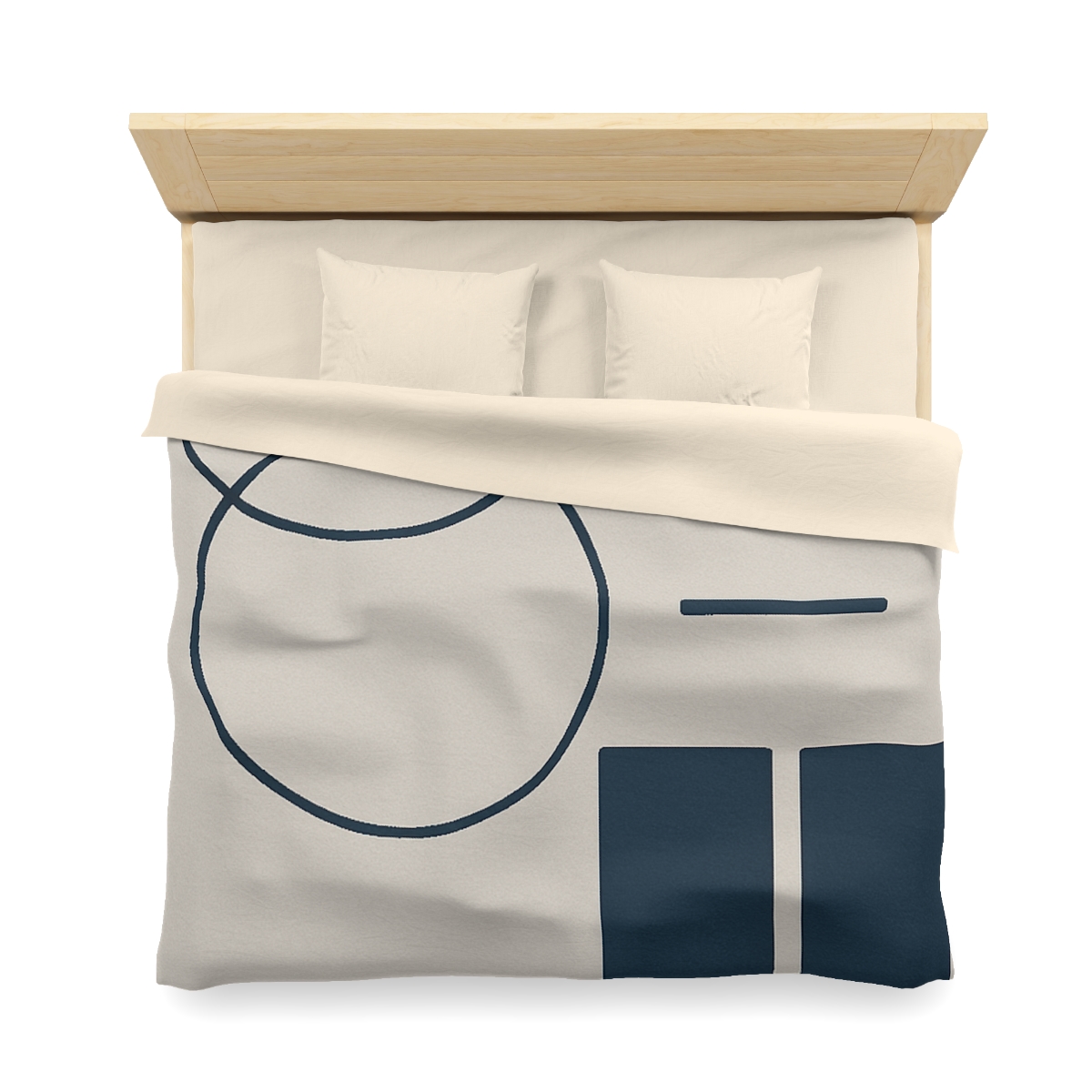 Staggered Rings Over Split Rectangle duvets for gifts