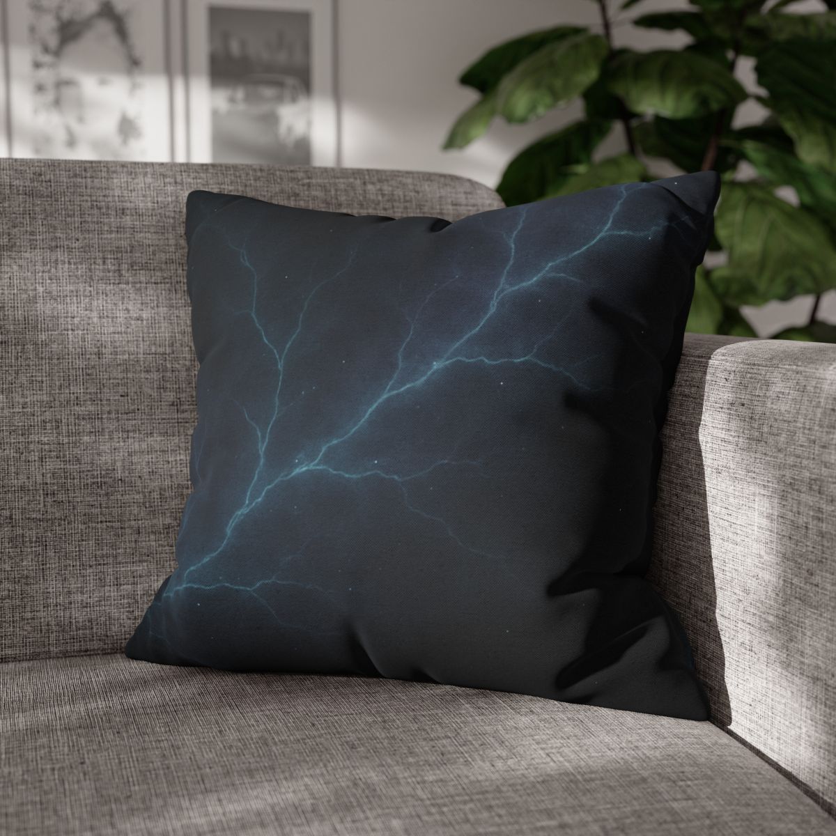 Dark Matter Vein Bloom stylish decorative pillowcases