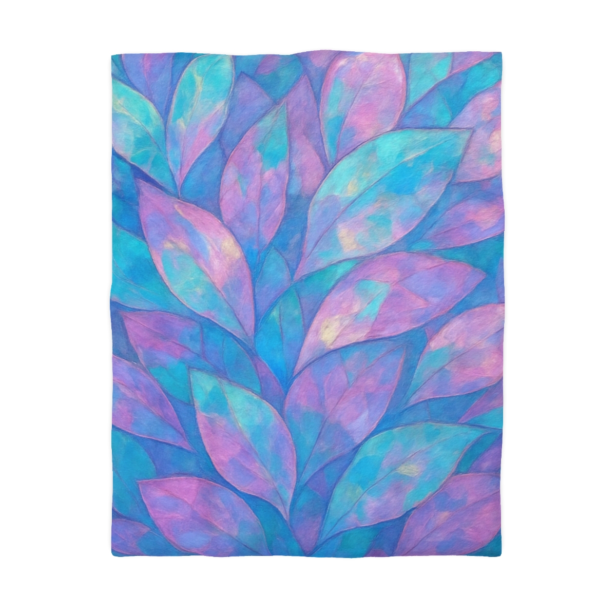 Petal Mosaic Aurora warm winter duvets