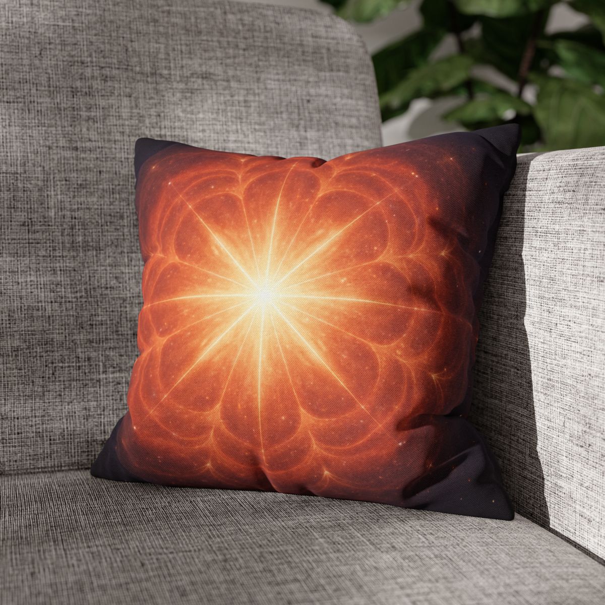 Starburst Petal Crown custom pillow cases