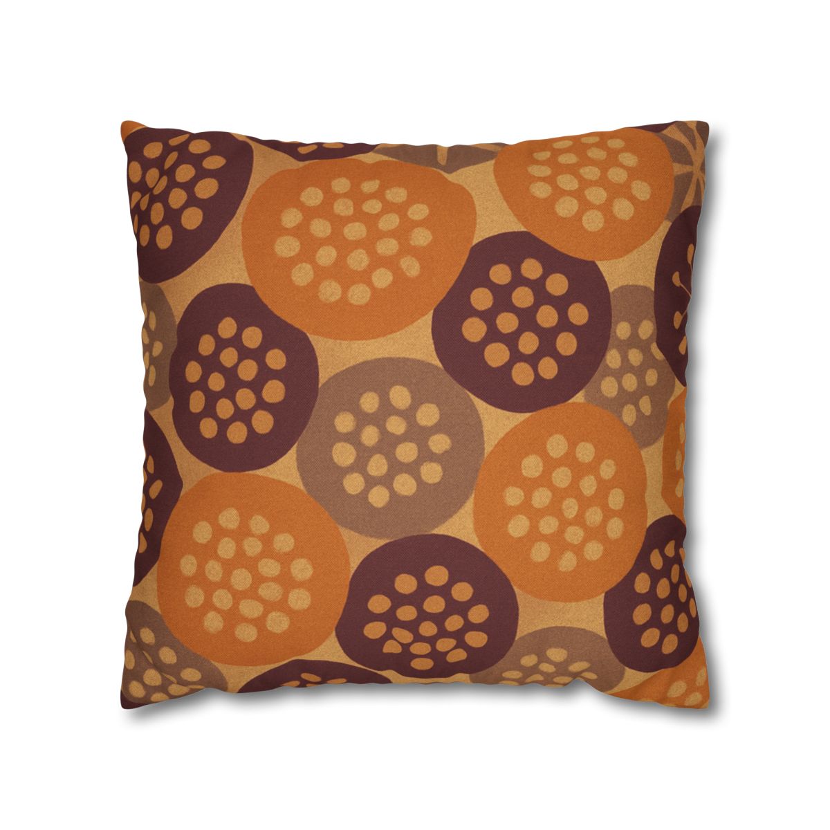Seed Pod Cluster Mosaic custom pillow cases