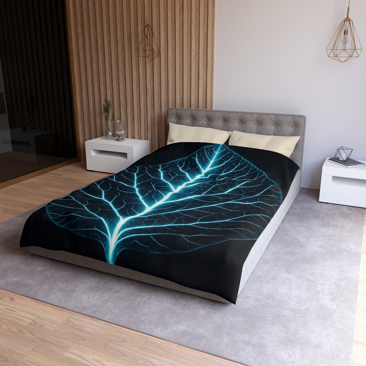 Leaf Vein Radiograph personalized bedding duvets
