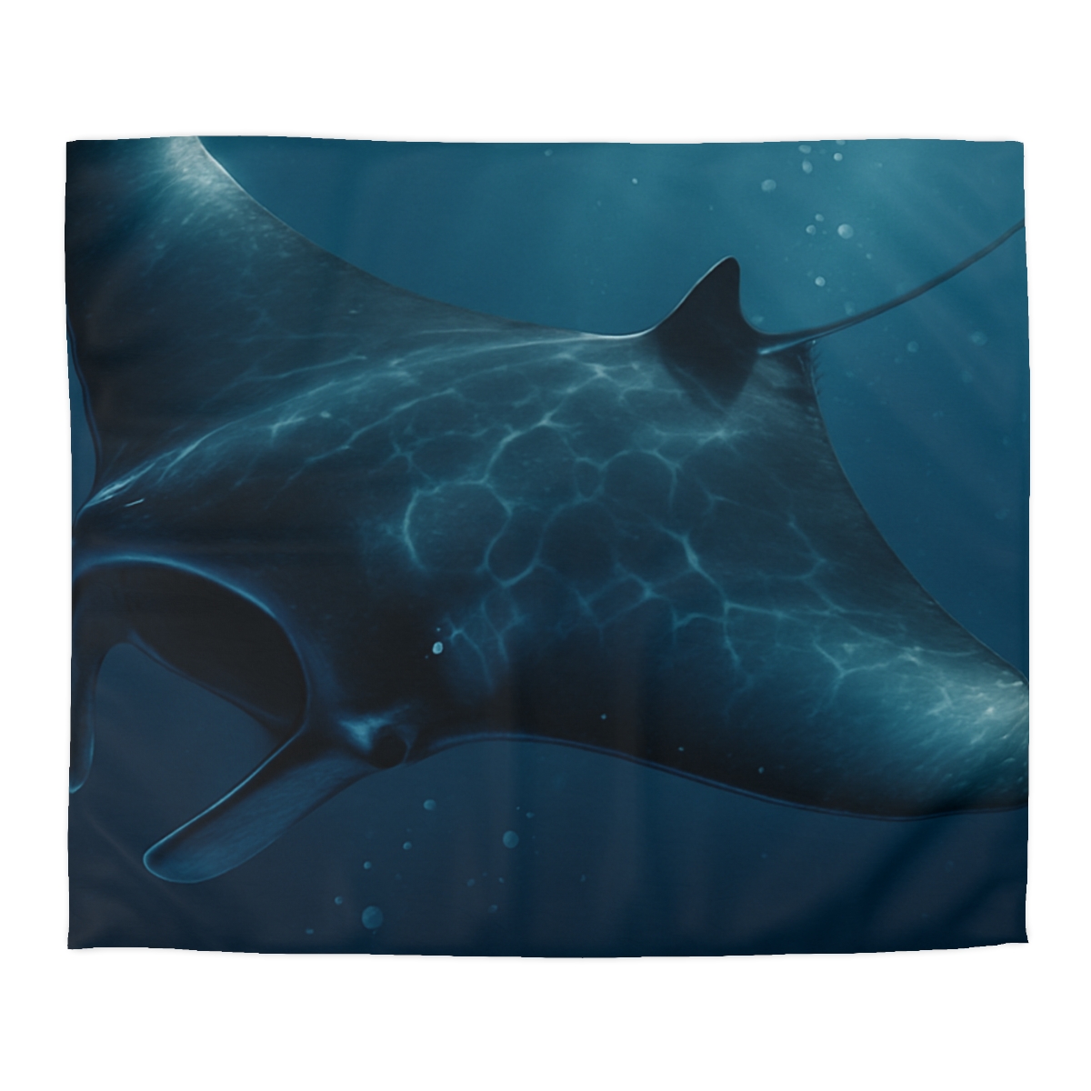 Starlit Surge Manta Ray unique patterned duvets