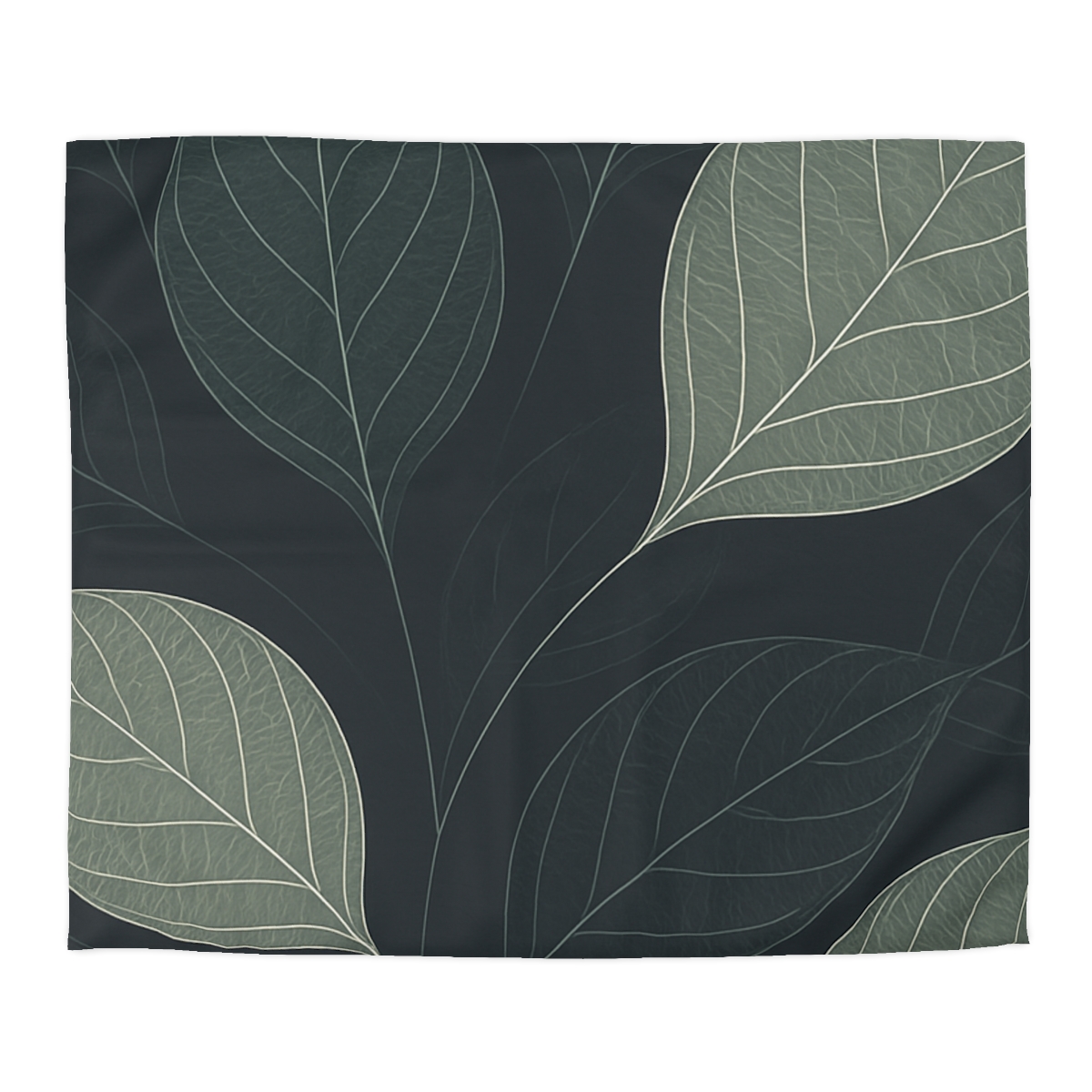 Leaf Vein Circuit Filigree warm winter duvets