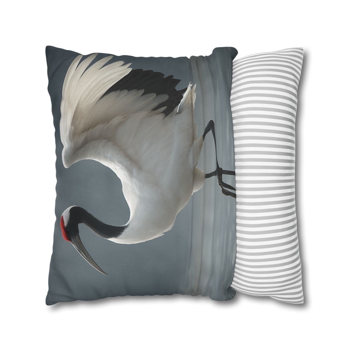 Mist Dancer Red Crowned Crane unique gift pillow cases