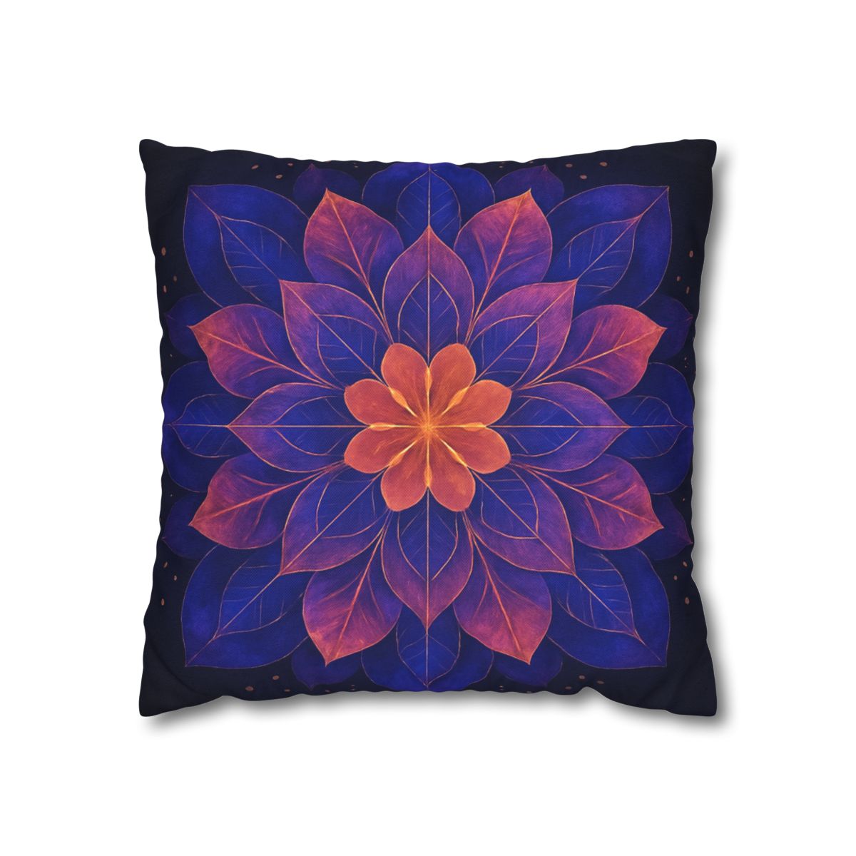 Petal Prism Mandala trendy patterned pillow cases