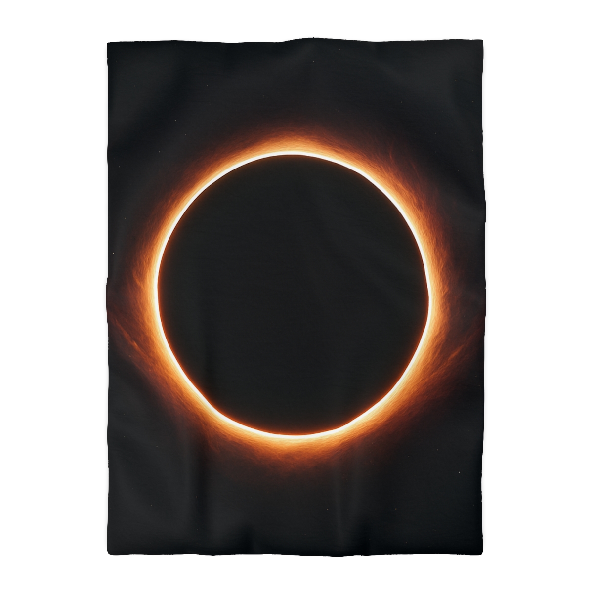 Dark Horizon Singularity Glow personalized bedding duvets