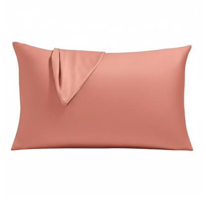 Soft Satin Pillowcase with Zipper for Hair and Cooling Comfort