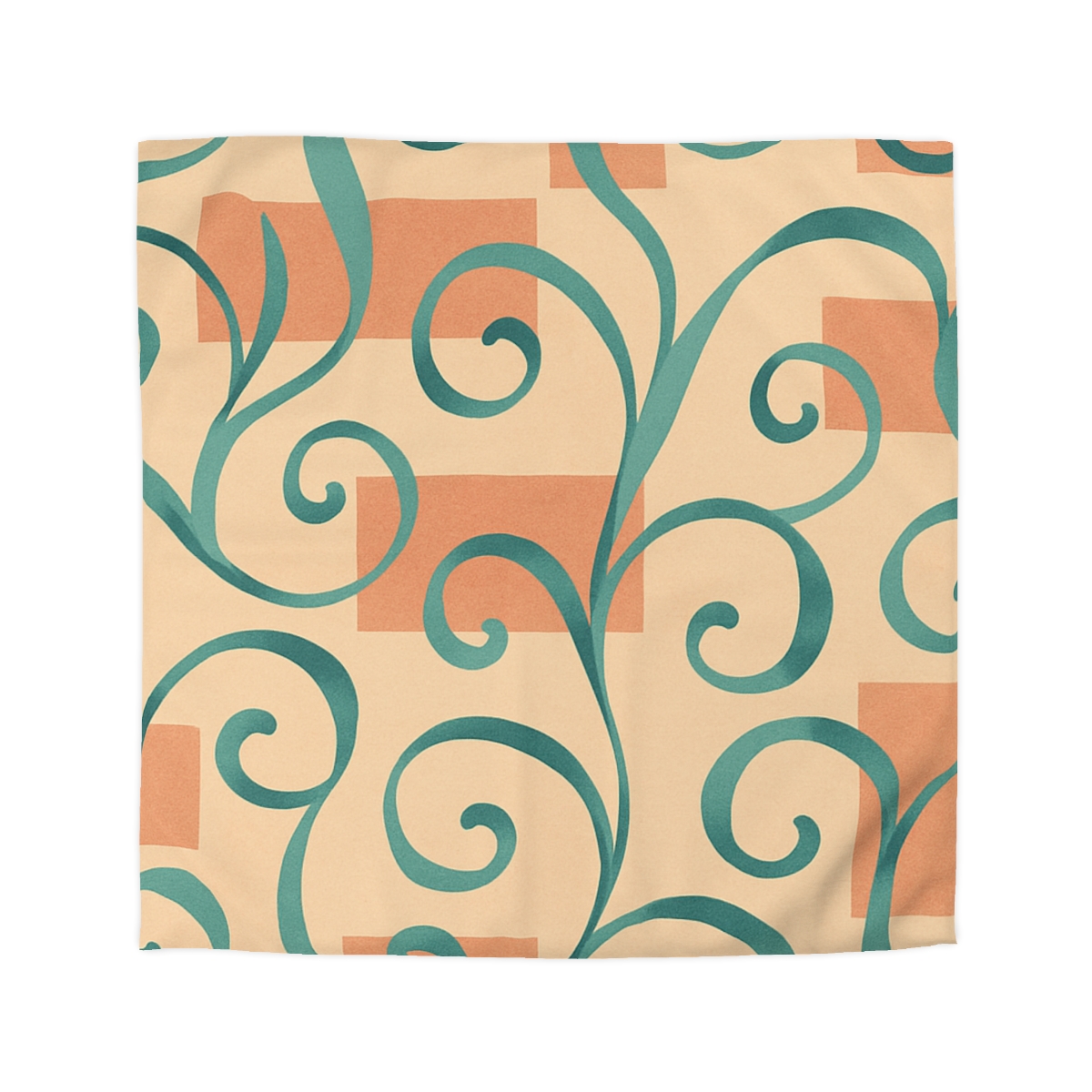 Tendril Ribbon Grid stylish duvet covers