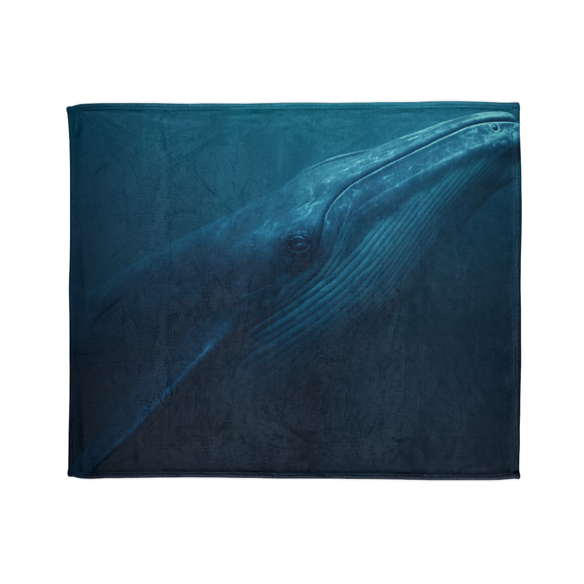 Ocean Giant Blue Whale designer printed blankets