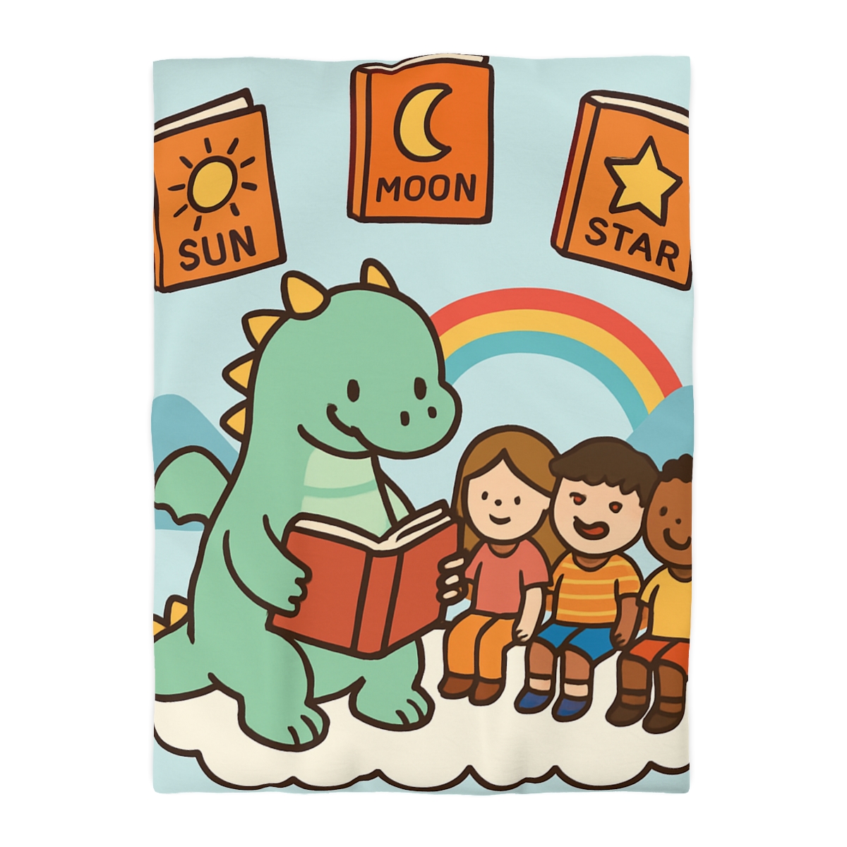 Dragon Library In The Cloud Valley unique patterned duvets