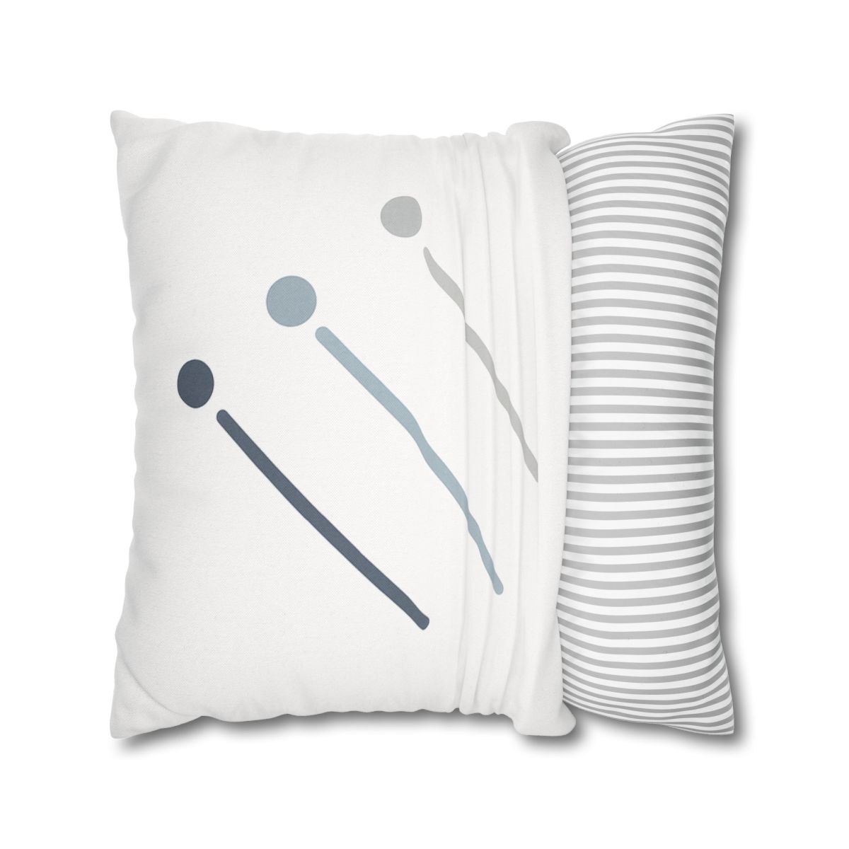 Parallel Comet Paths designer print pillow cases