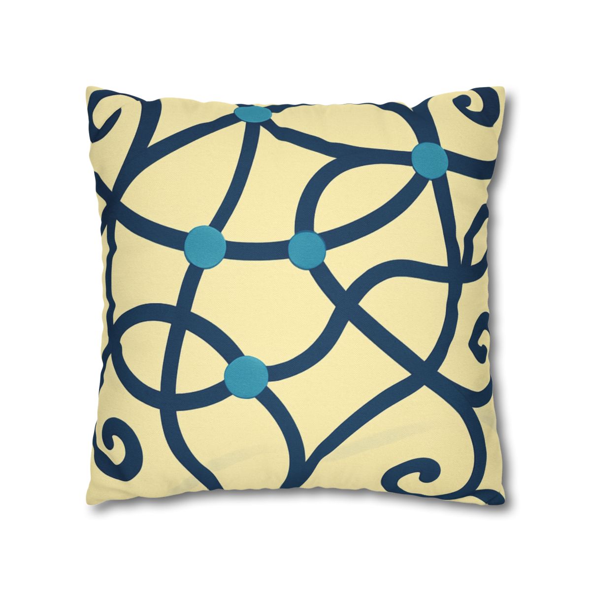 Tendril Ribbon Network trendy patterned pillow cases