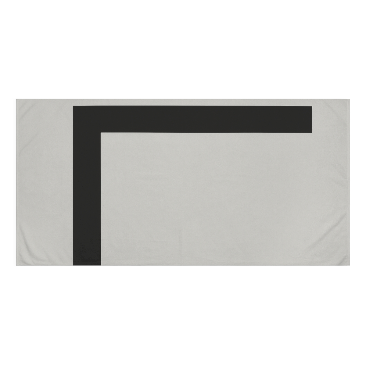 Negative-Space L-Shape trendy hand towels