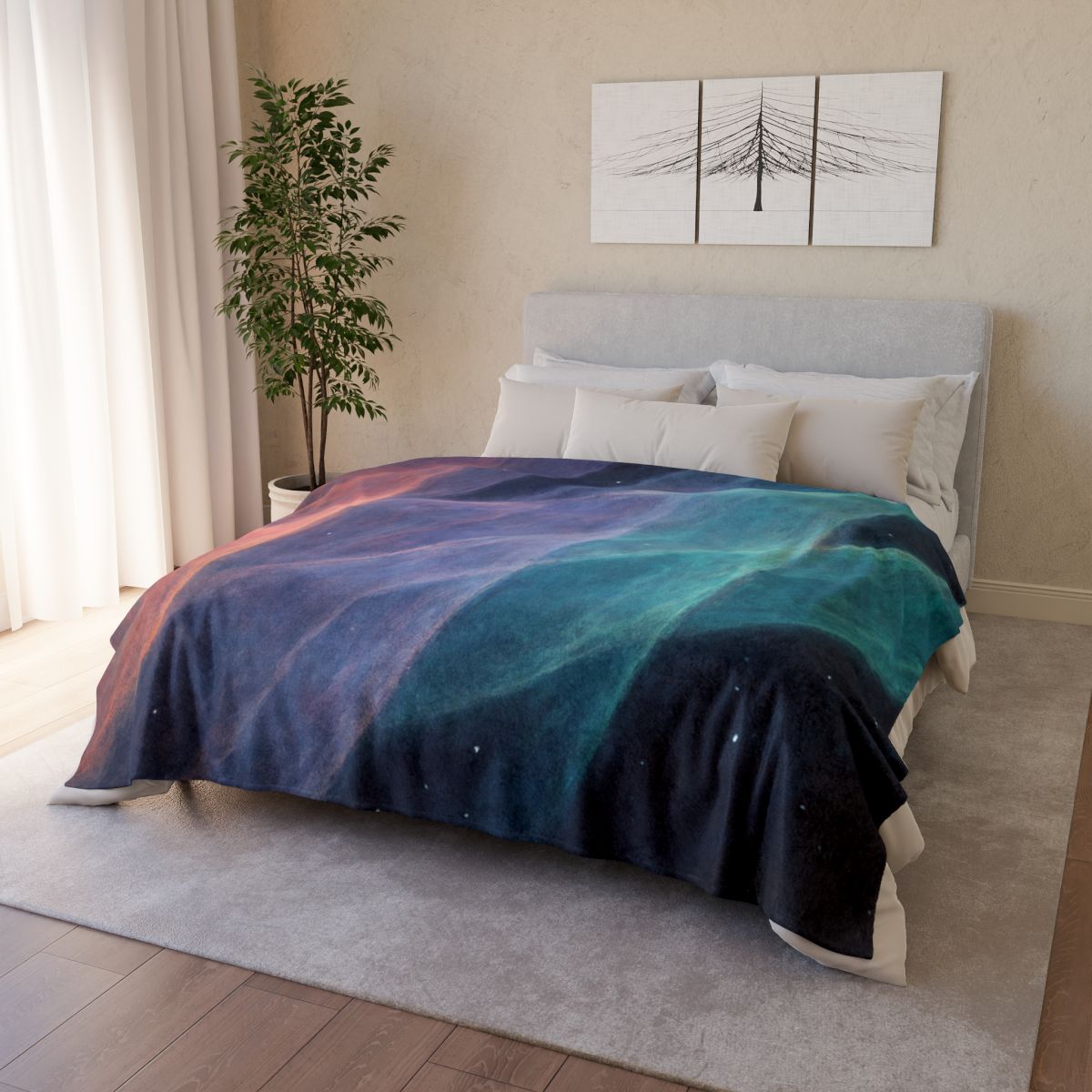 Nebular Prism Veil custom blankets