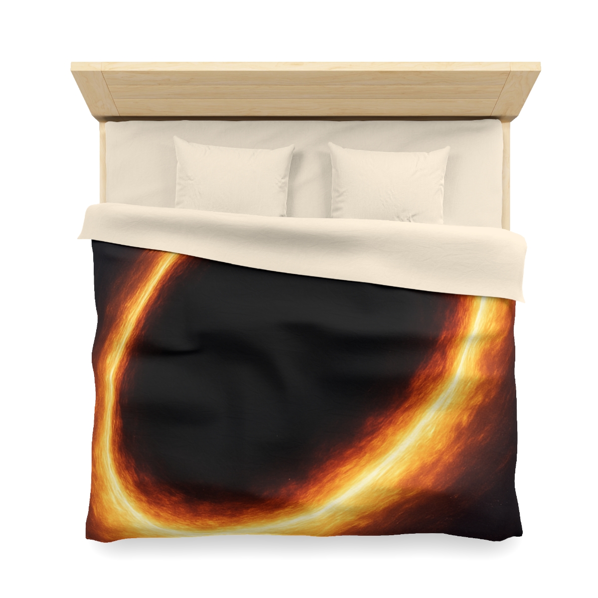 Horizon Halo Singularity designer printed duvets