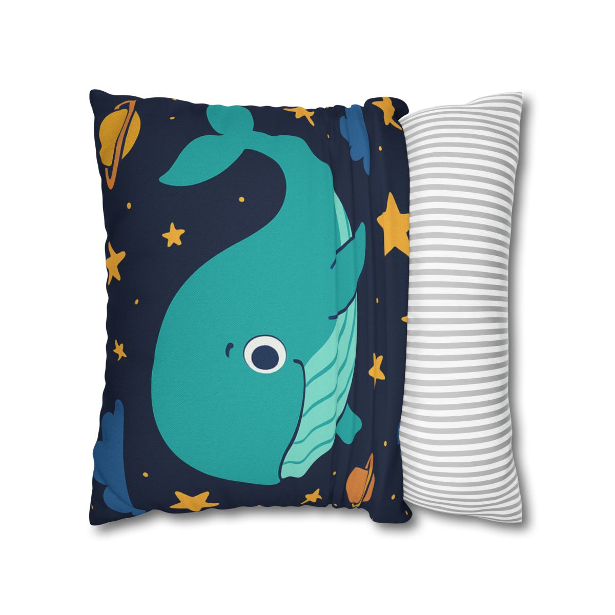 Starlight Whale Adventure unique gift pillow cases