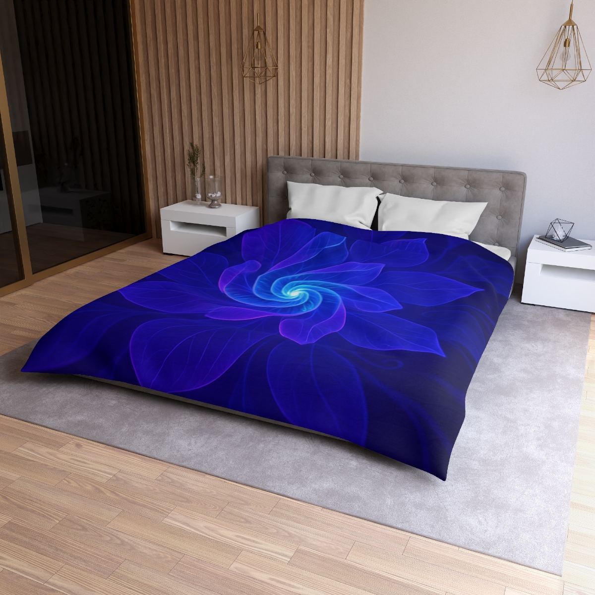 Petal Prism Helix stylish duvet covers