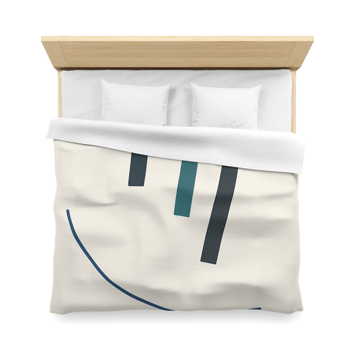 Orbit Pause Rectangles unique patterned duvets