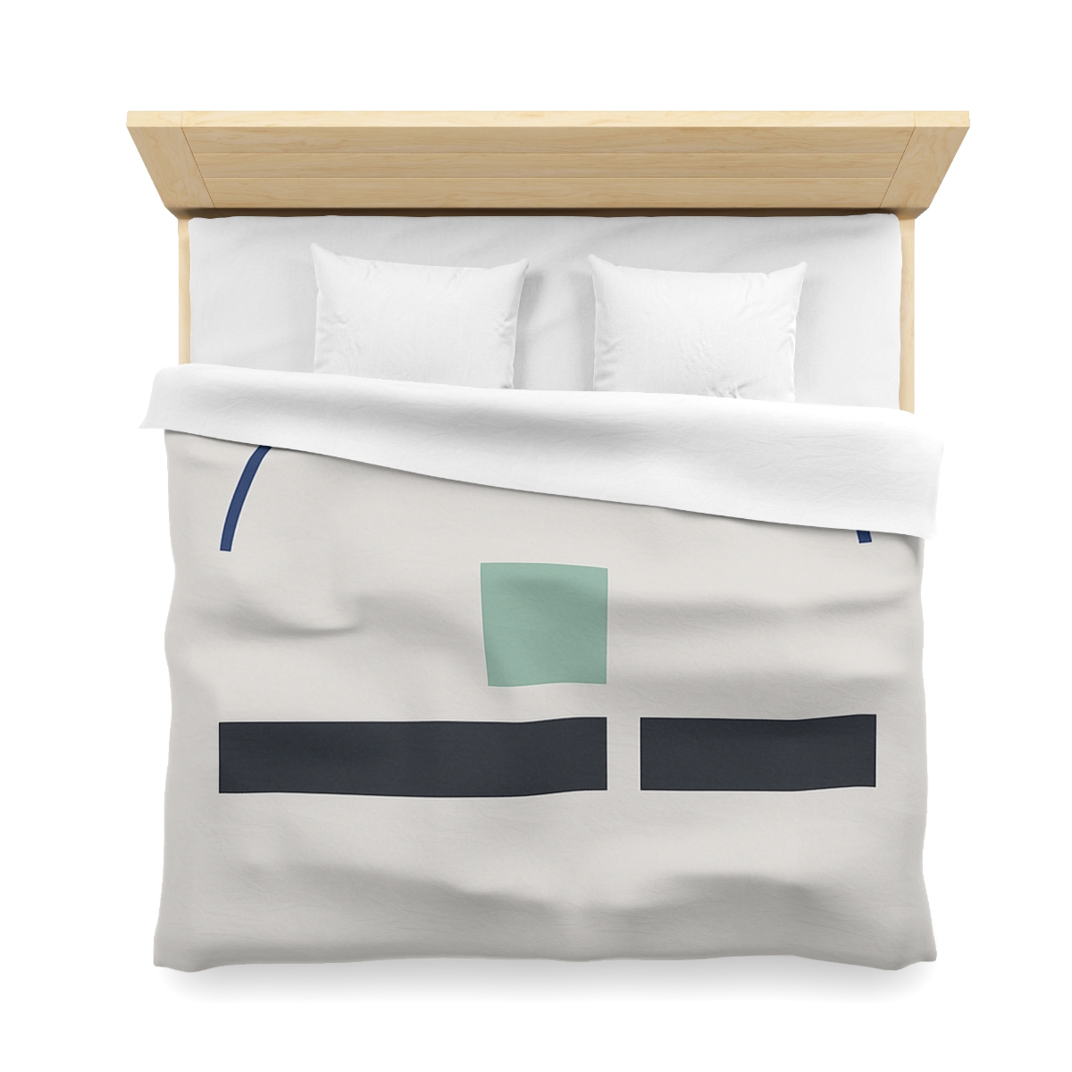 Arc Bridge Over Split Bars personalized bedding duvets