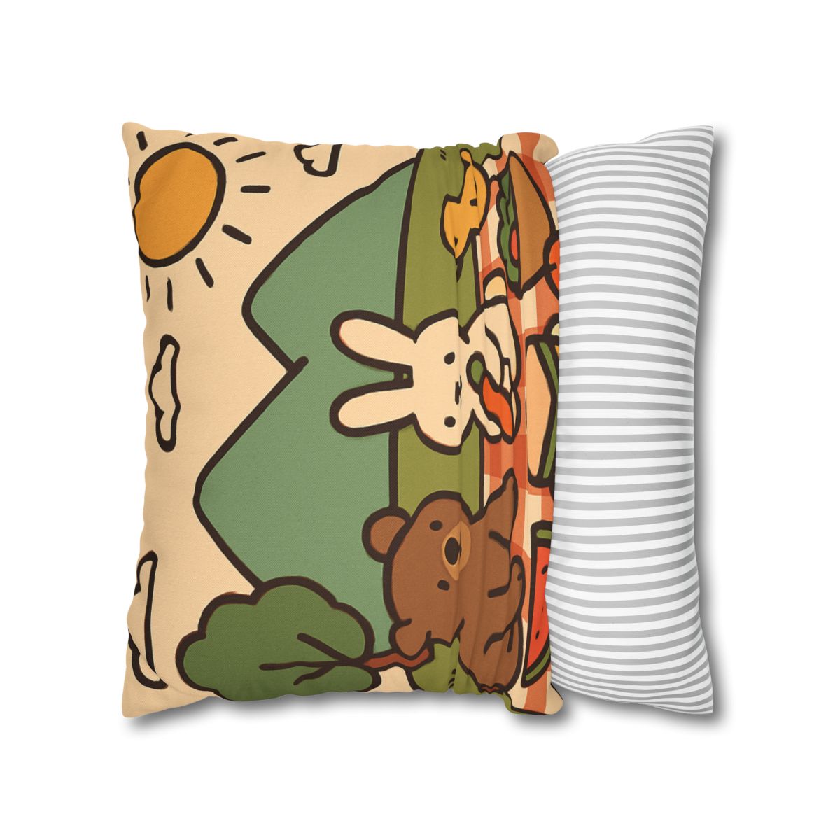 Mountain Picnic Pals custom pillow cases