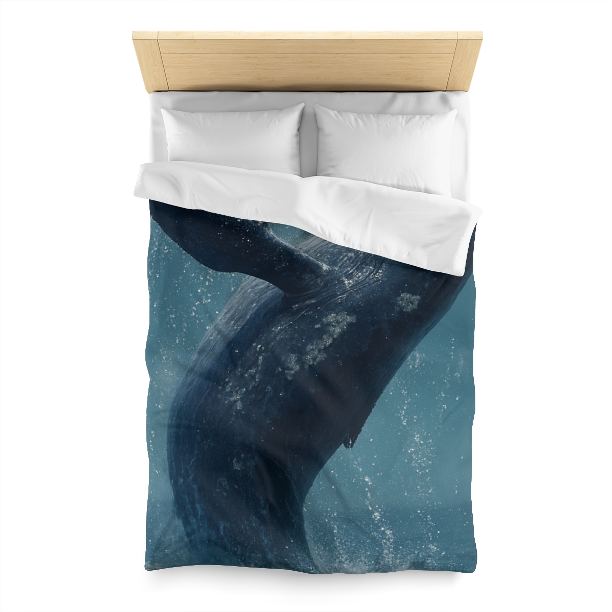 Ocean Song Humpback Whale designer printed duvets