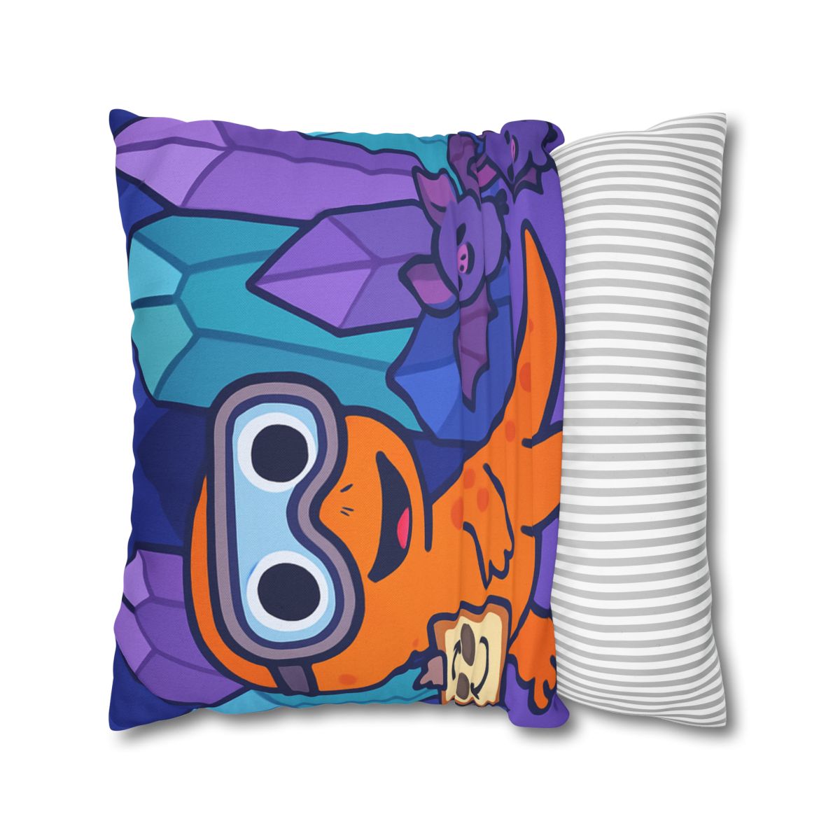 Crystal Cavern Salamander Science Team trendy patterned pillow cases