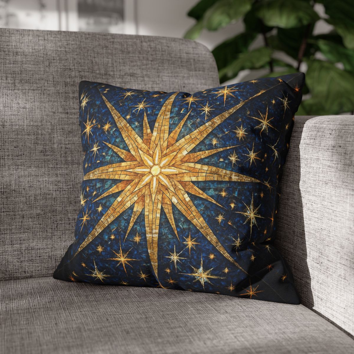 Starburst Radiant Mosaic comfortable bedding pillow covers