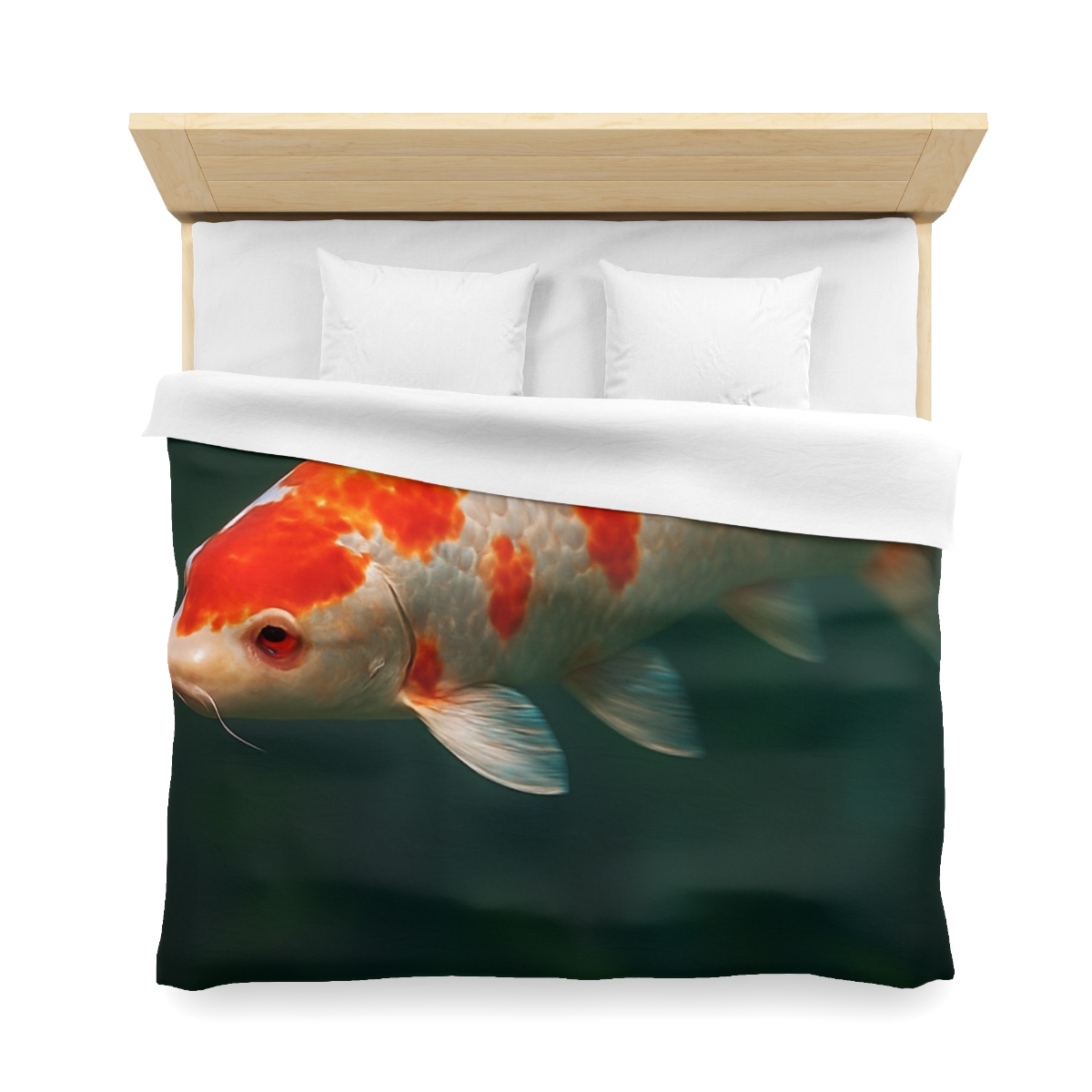 Crystal Current Koi Fish warm winter duvets