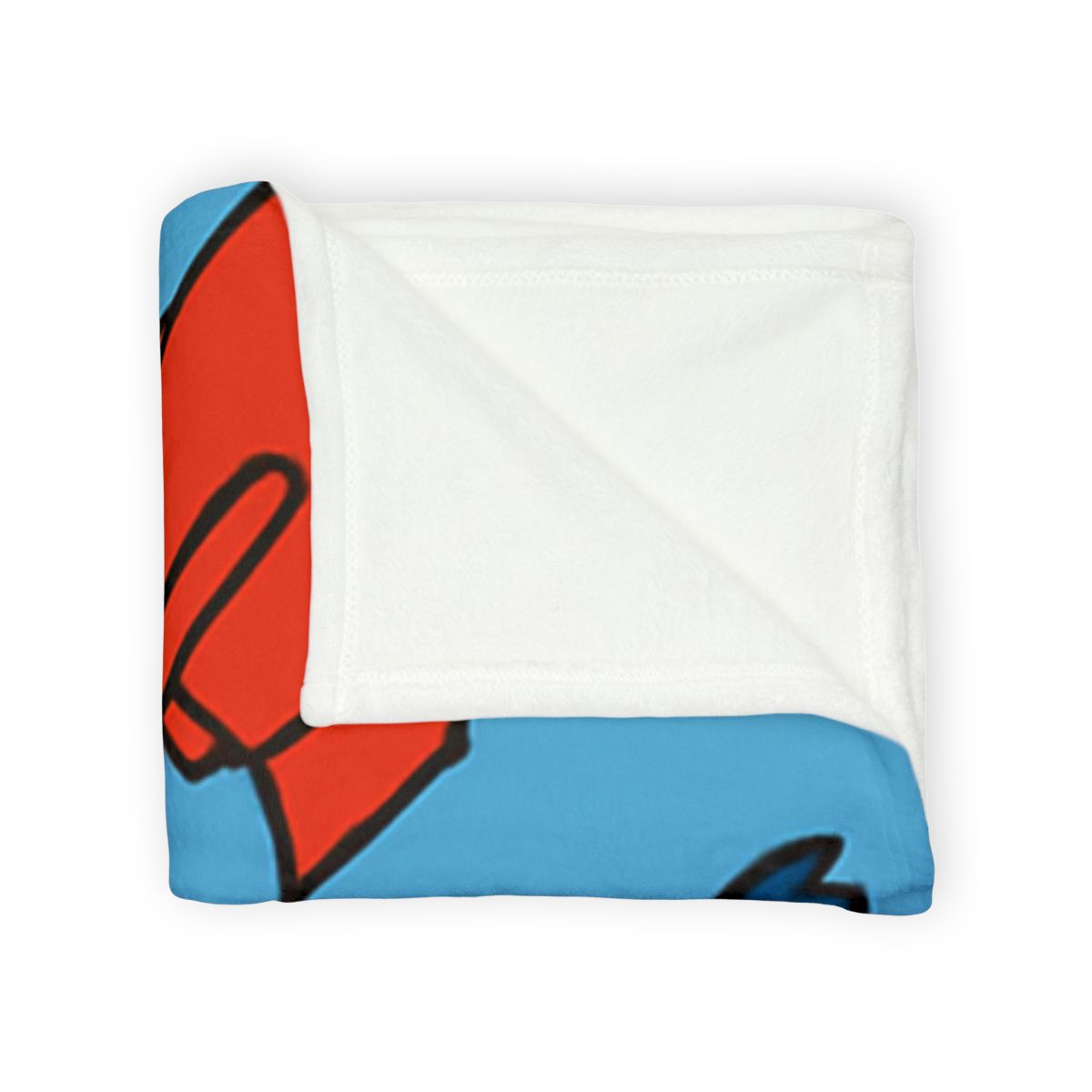 Rocket Kite Race trendy patterned blankets