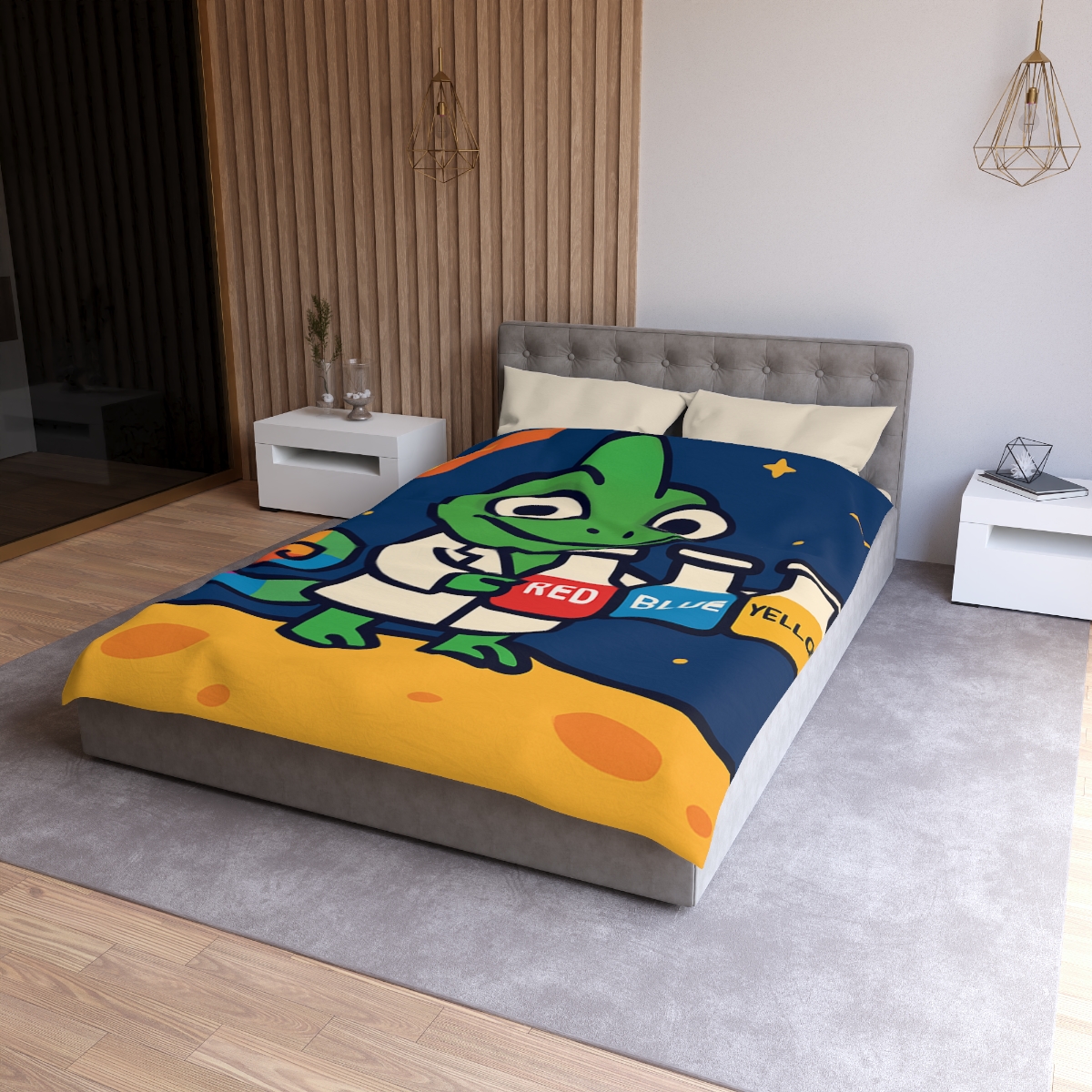 Comet Chameleon Color Lab stylish duvet covers