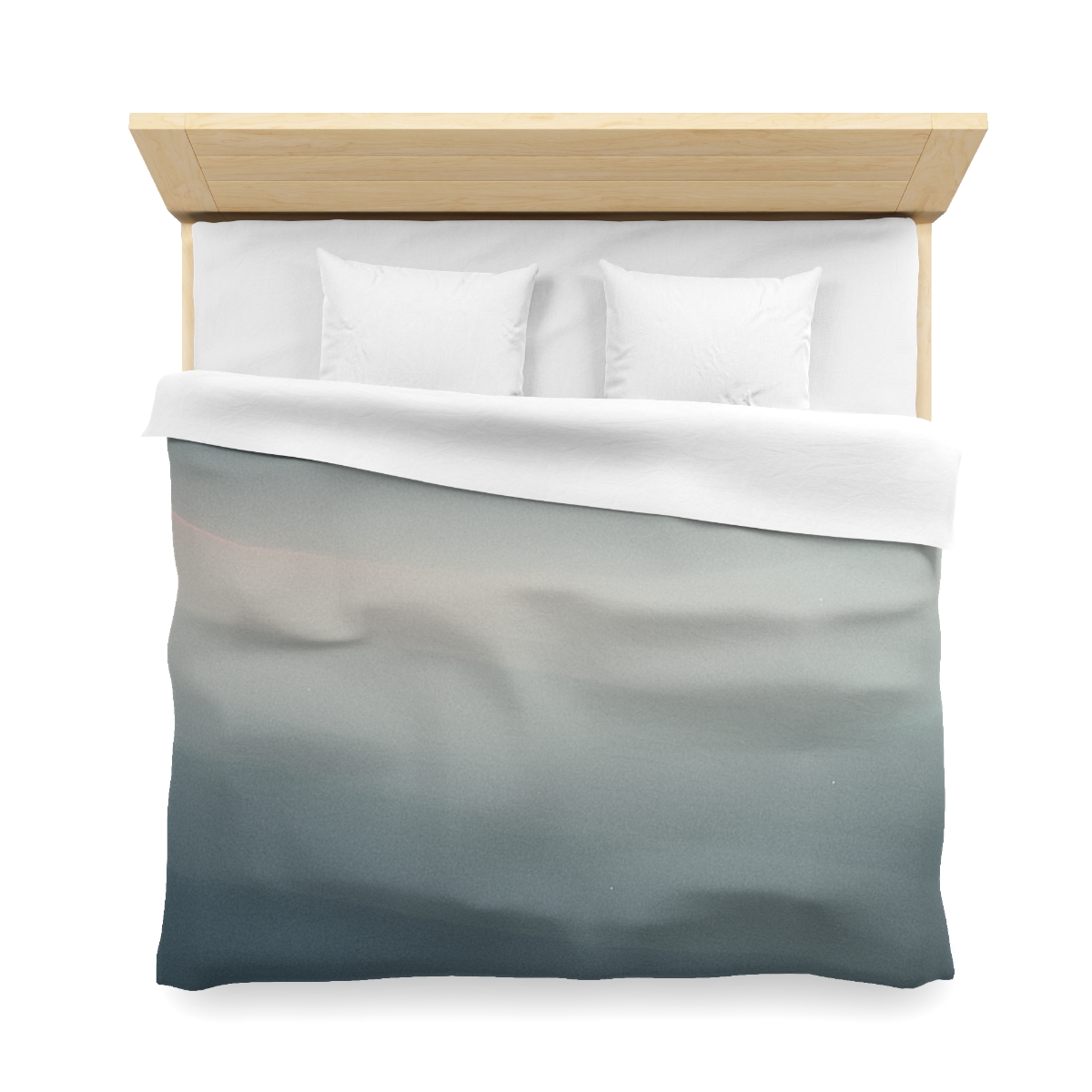 Dark Energy Veil Gradient designer printed duvets
