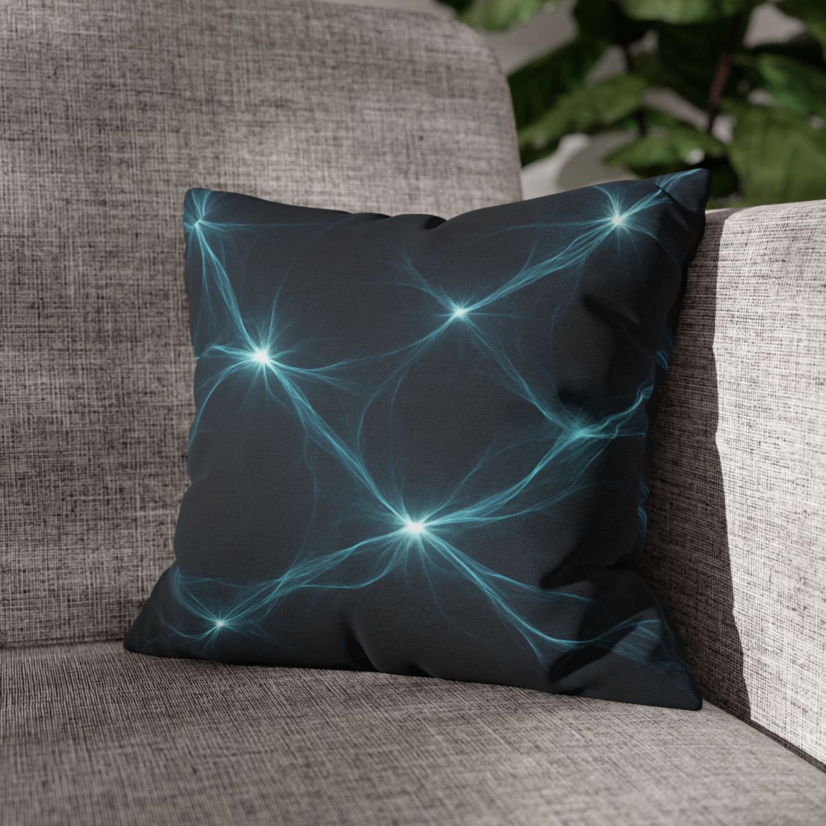 Cosmic Silk Filament Tapestry soft cotton pillow cases