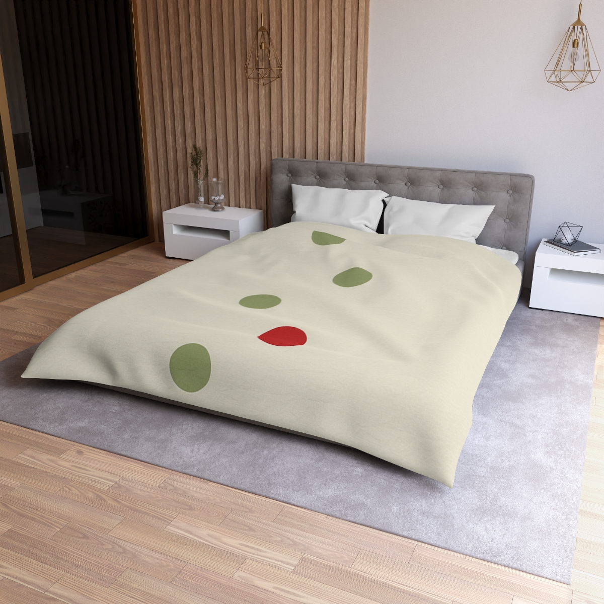 Staggered Dot Ladder stylish duvet covers