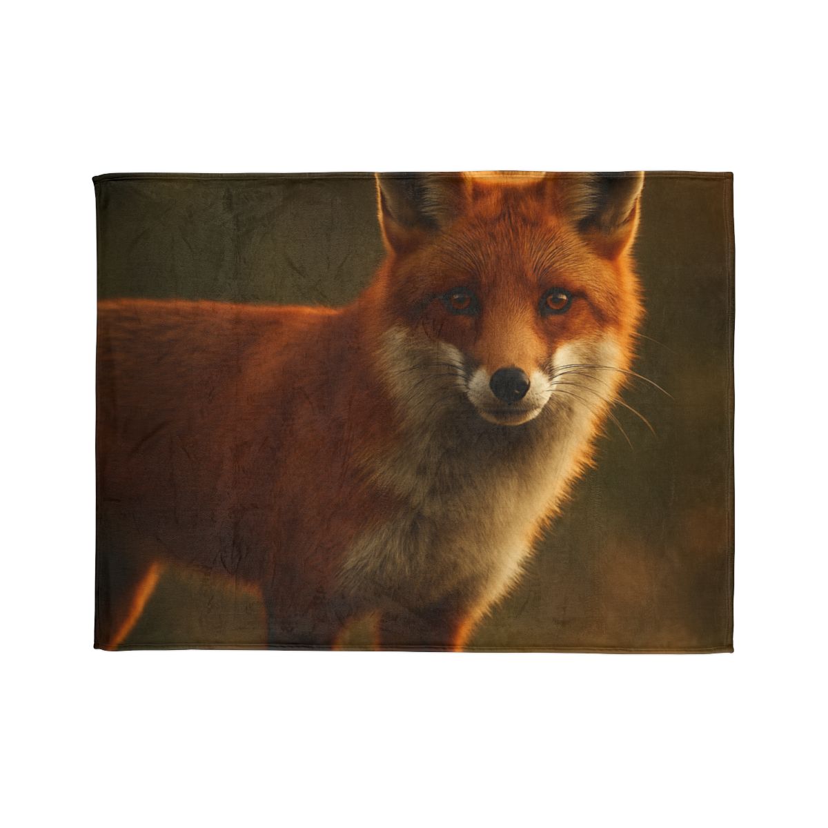 Ember Thicket Red Fox custom blankets
