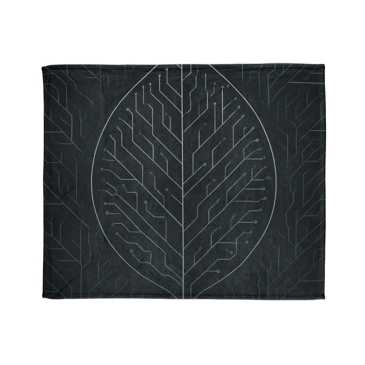 Leaf Vein Circuitry warm winter blankets
