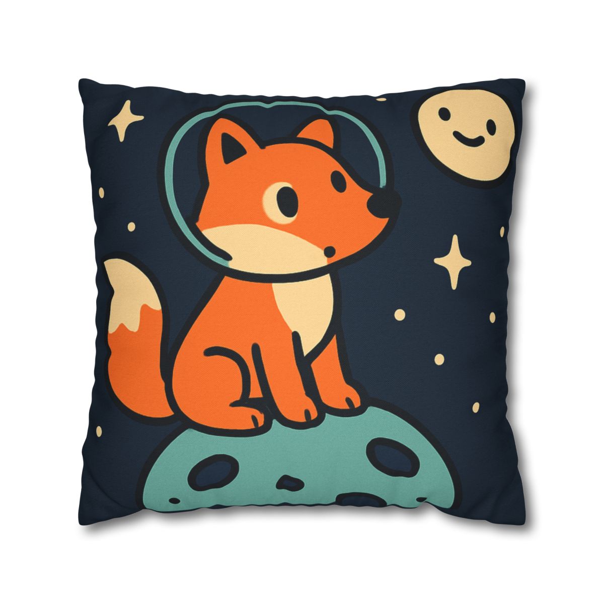 Starlight Explorer Fox unique gift pillow cases