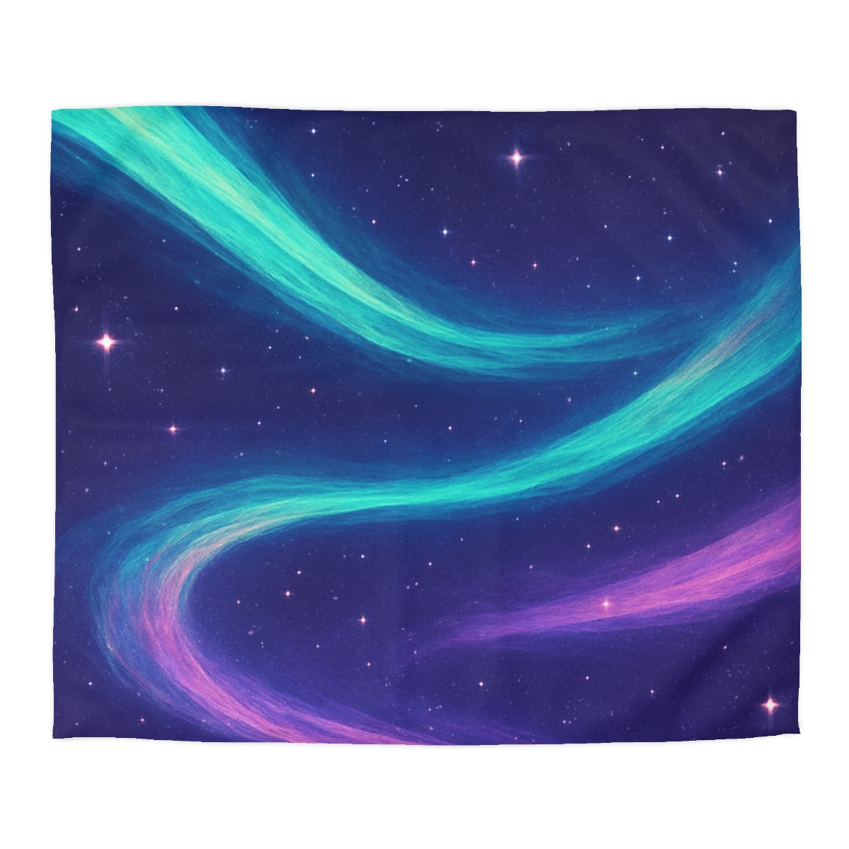 Aurora Plasma Ribbon Drift warm winter duvets