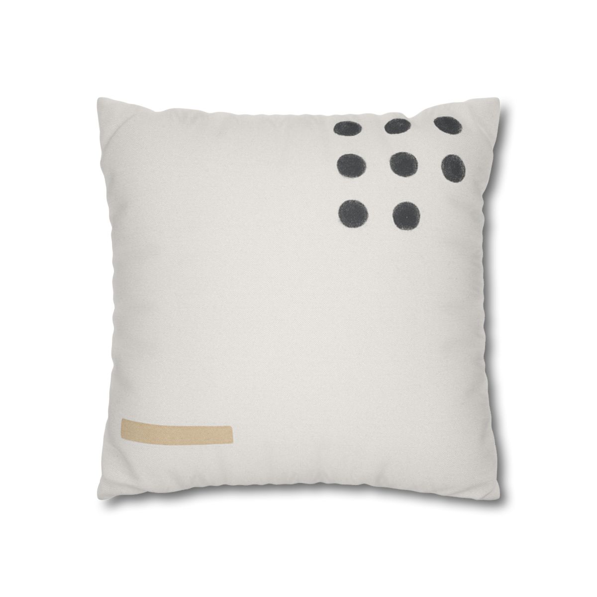Clustered Dots With Missing Beat designer print pillow cases